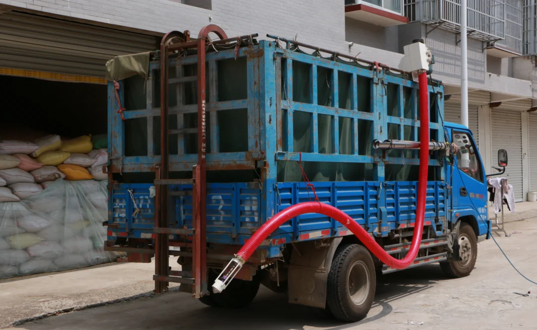 Corn Wheat Grain Suction Machine Flexible Pipe Auger Screw Conveyor Feeder Machine