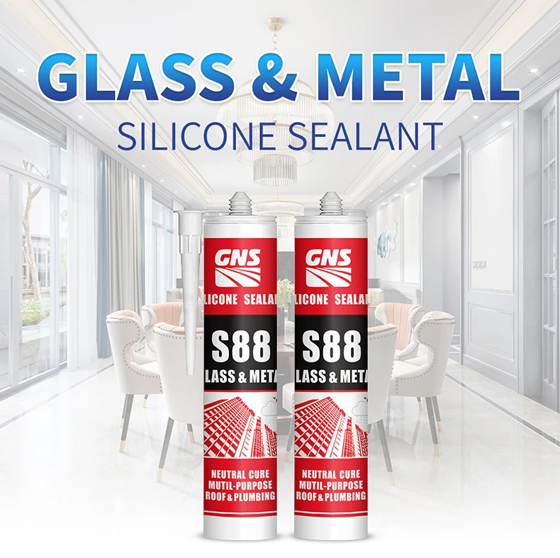Gns White Colour Tvs & Butt Joint Silicone Sealant - China Construction  Sealant, Acrylic Silicone