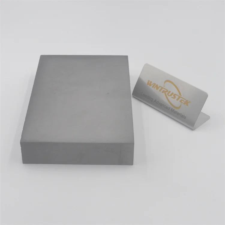 Heat Resistant Silicon Carbide Refractory Plates SSIC/RBSIC/SIC Plate/Block