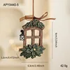 Christmas Leaf Window