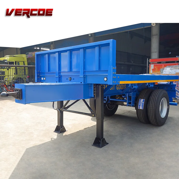 Vercoe Single Axle Flatbed Semi Trailer Buy Single Axle Flatbed