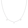Eva - Rhodium Plated