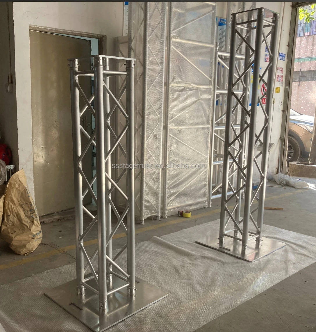 Lighting Truss Stand Performance Display Stage Equipment Lighting Stand Aluminum Spigot Truss Lamp Holder Display manufacture