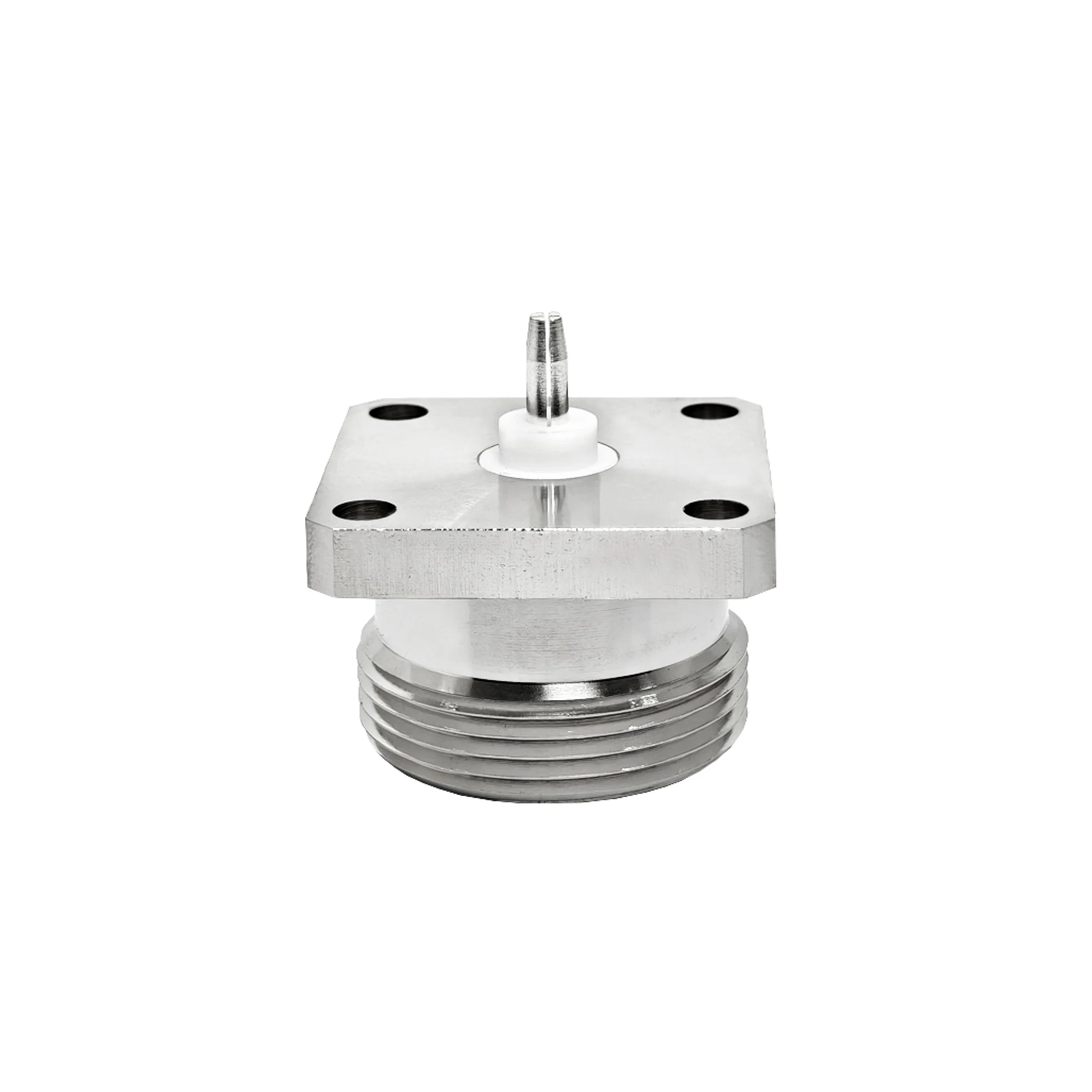 QC Male to L29 7/16 DIN Female Jack Solder Test RF Coax Coaxial Adapter Adaptor Connectors 4 Holes Flange Panel Mount