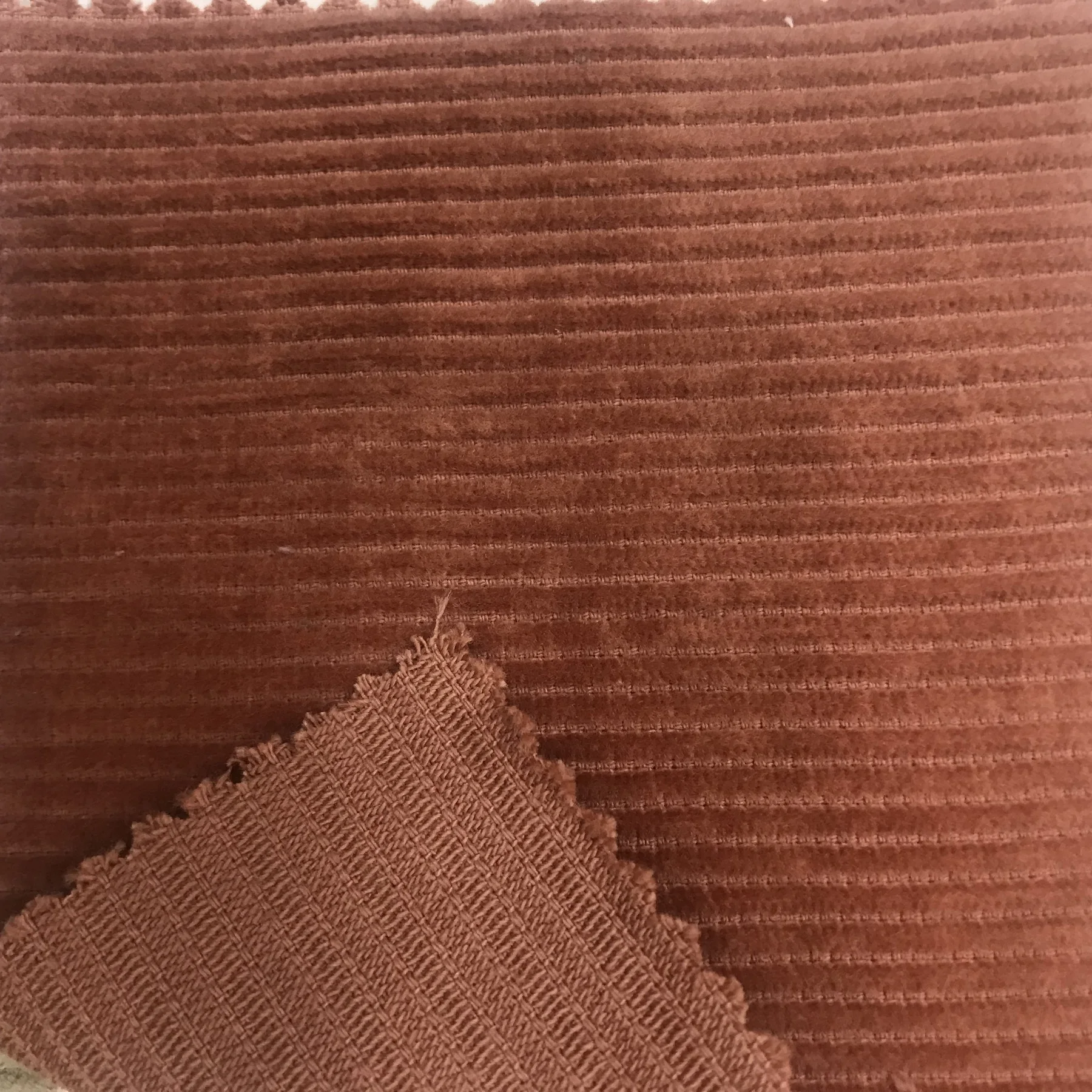 100% cotton corduroy by the yard soft woven fabric for garments