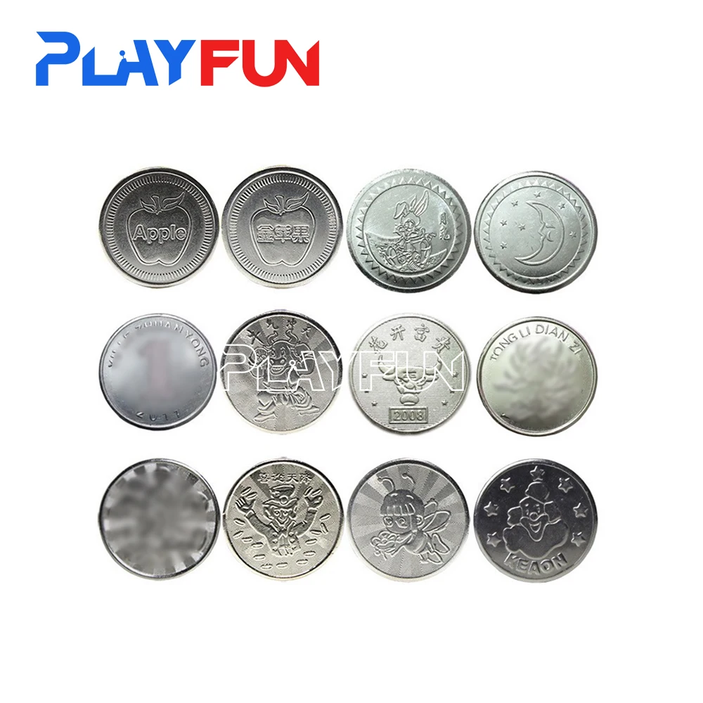 맞춤형 금속 황동 토큰 코인 맞춤형 토큰 동전 동전 게임기용