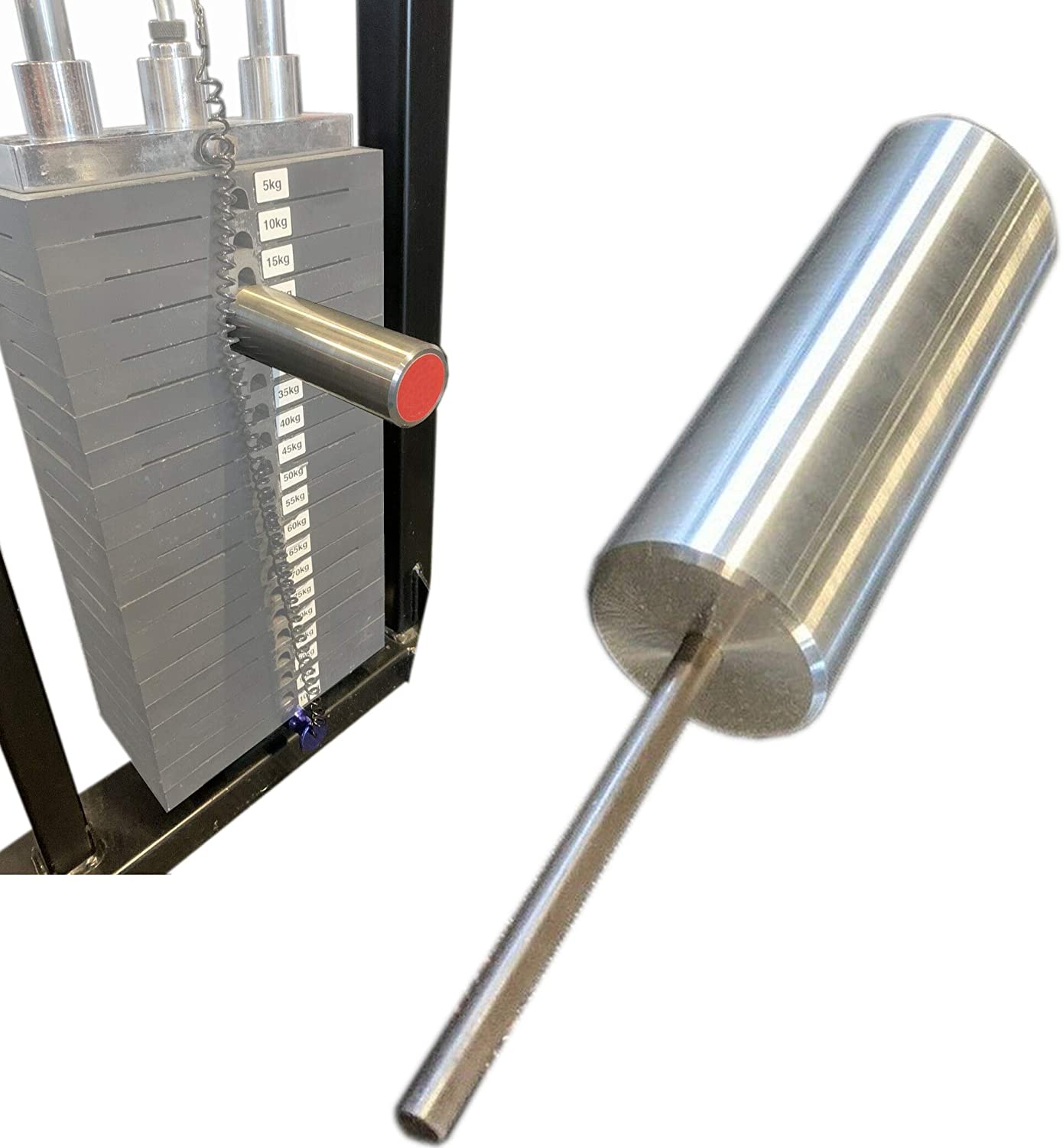 ジムウェイトスタックピンフィットネス機器ジムピン拡張ピン50mm