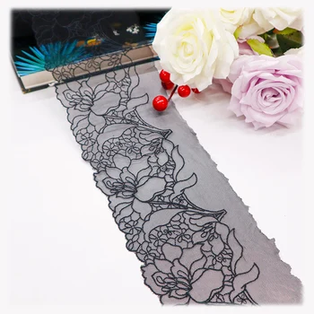 2024 New Design Line Composition Pattern Leaf Embroidered Underwear Lace Multi scene Usage Lace