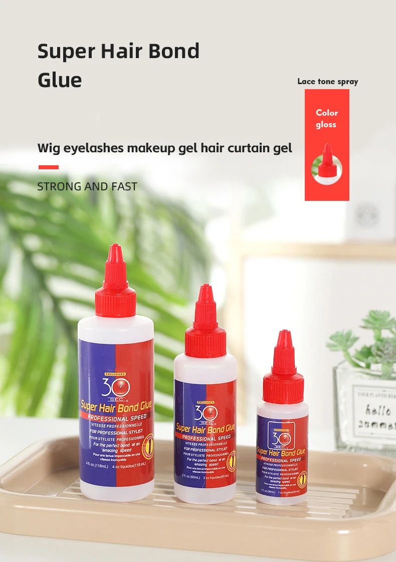 Premium Quality Lace Front Glue For Wigs Firm Hair Glue Salon Pro 30