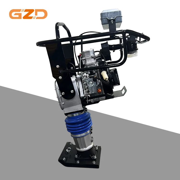Engine Loam Gzd Brand High Efficient Diesel Engine Soil Tamping Rammer Machine ...