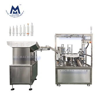 Automatic high-accuracy  cockroach gel veterinary plastic syringe filling machine