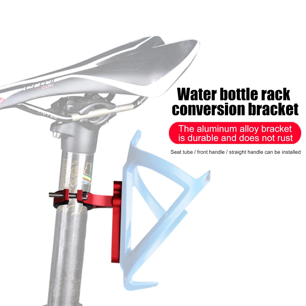 Bicycle Water Bottle Holder Adapter Rack Mount Mtb Bike Water Bottle