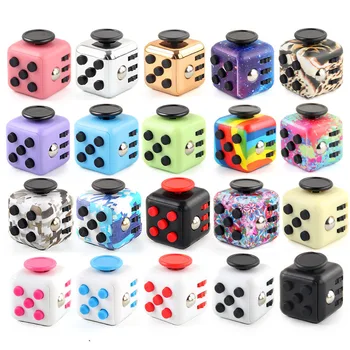 YUWEI Sensory Toys Autism Anti Stress Relief Toy Desk Cubo Finger Anxiety Autism Sensory Decompression Dice Boring Toys