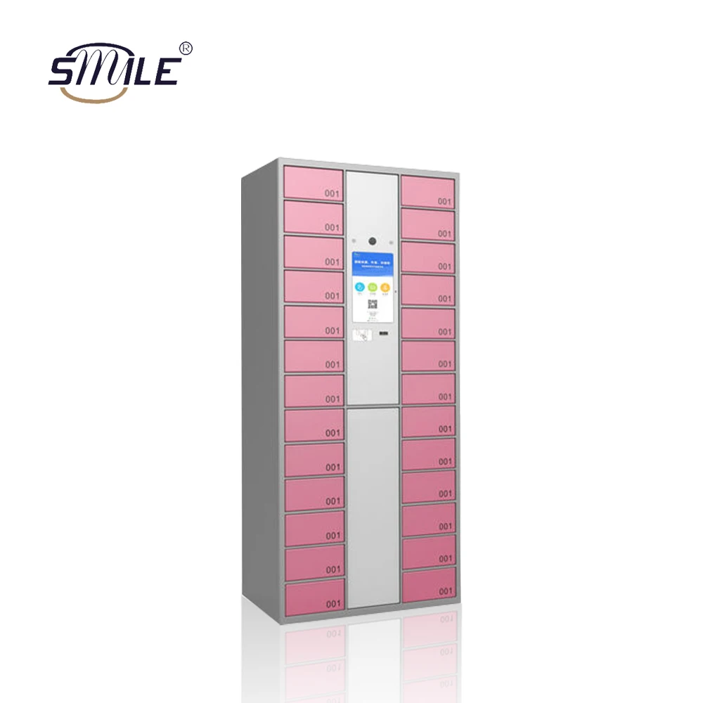 Smile Smart Mobile Phone Charging Locker For School/gym/beach/office