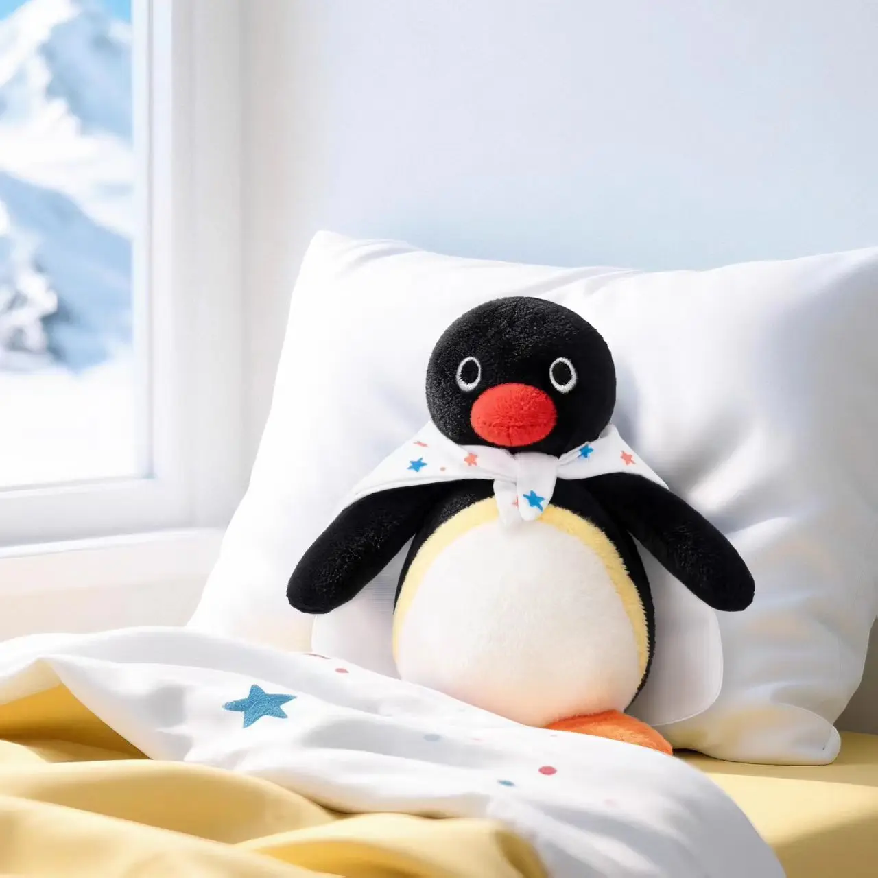 100% 本格6ピース/箱ピングーかくれんぼシリーズぬいぐるみ人形