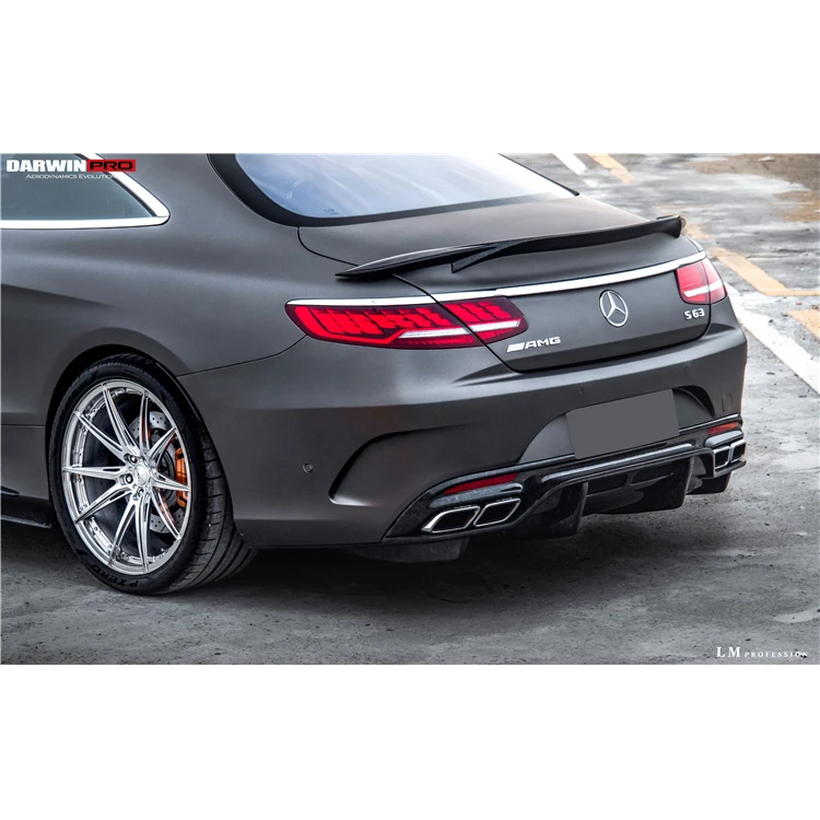 Darwinpro Coupe Carbon Fiber Rear Lips Diffuser Forbenz S63 S65 Amg C217 View Darwinpro Carbon Fiber Rear Lips Diffuser For Benzs63 Bsd Product Details From Fuzhou Bsd Autoparts Co Ltd On Alibaba Com