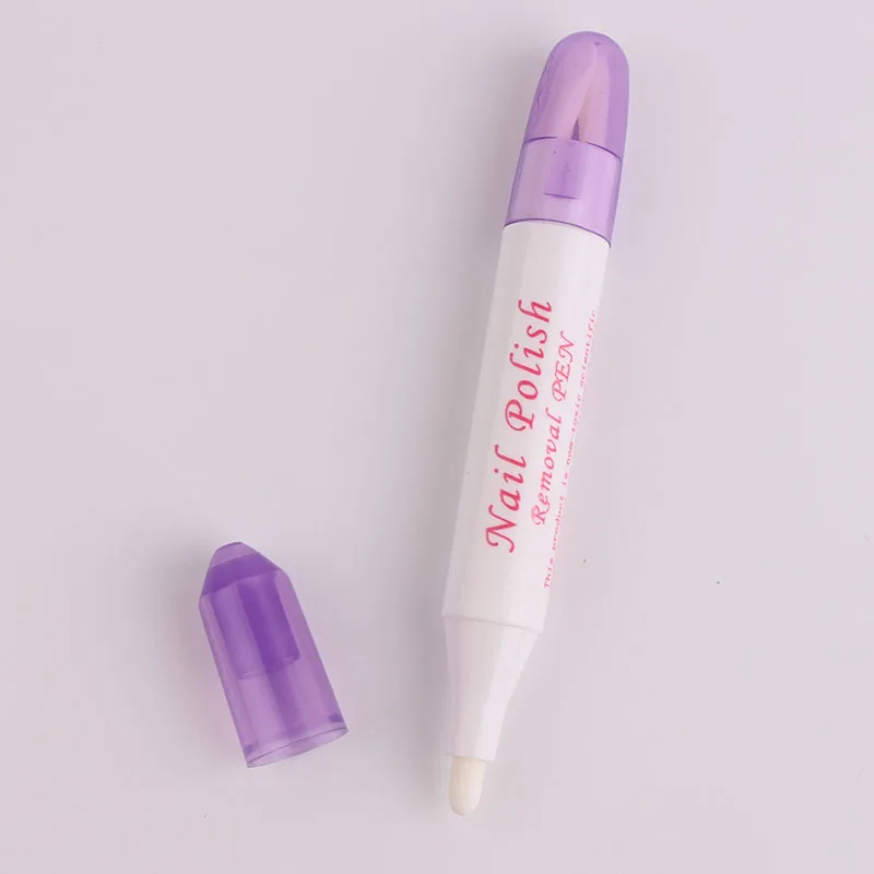 Частная этикетка нейл-арта жидкость для снятия лака ручка по индивидуальному заказу для снятия лака край правильно пера