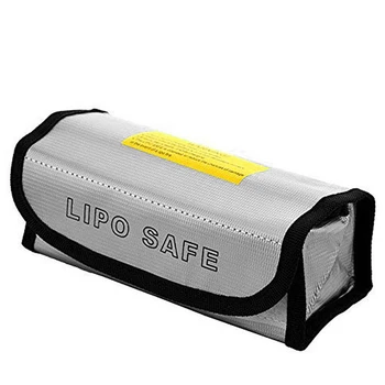 Lipo Safety Explosion-proof Fireproof Bag With Large Capacity Battery Safe for RC Vehicle Airplane Charge and Storage (1