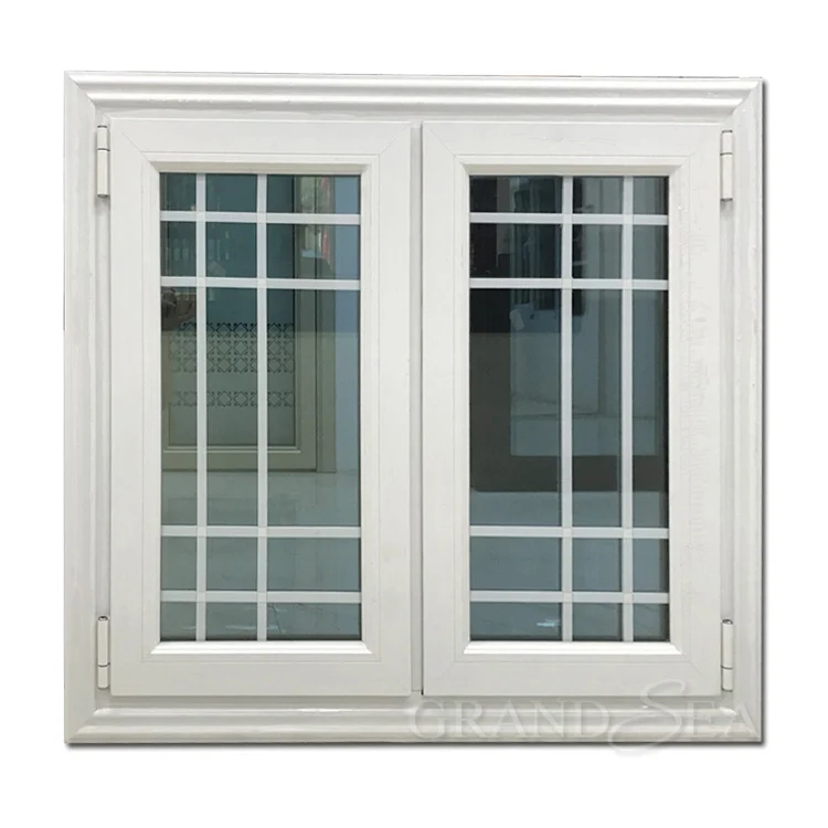 Cheap Aluminum Tempered Glass Casement windows for Nigeria