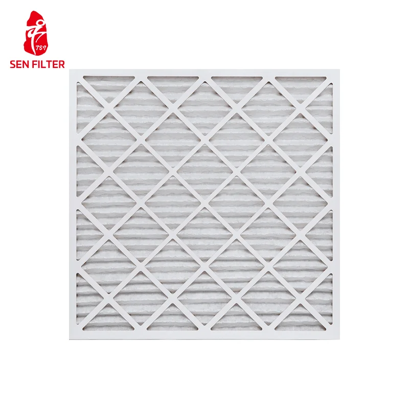 Customized Merv 6 8 11 13 14 15 Electrostatic Pleated Air Conditioner HVAC AC Furnace Air Filter Collapsible