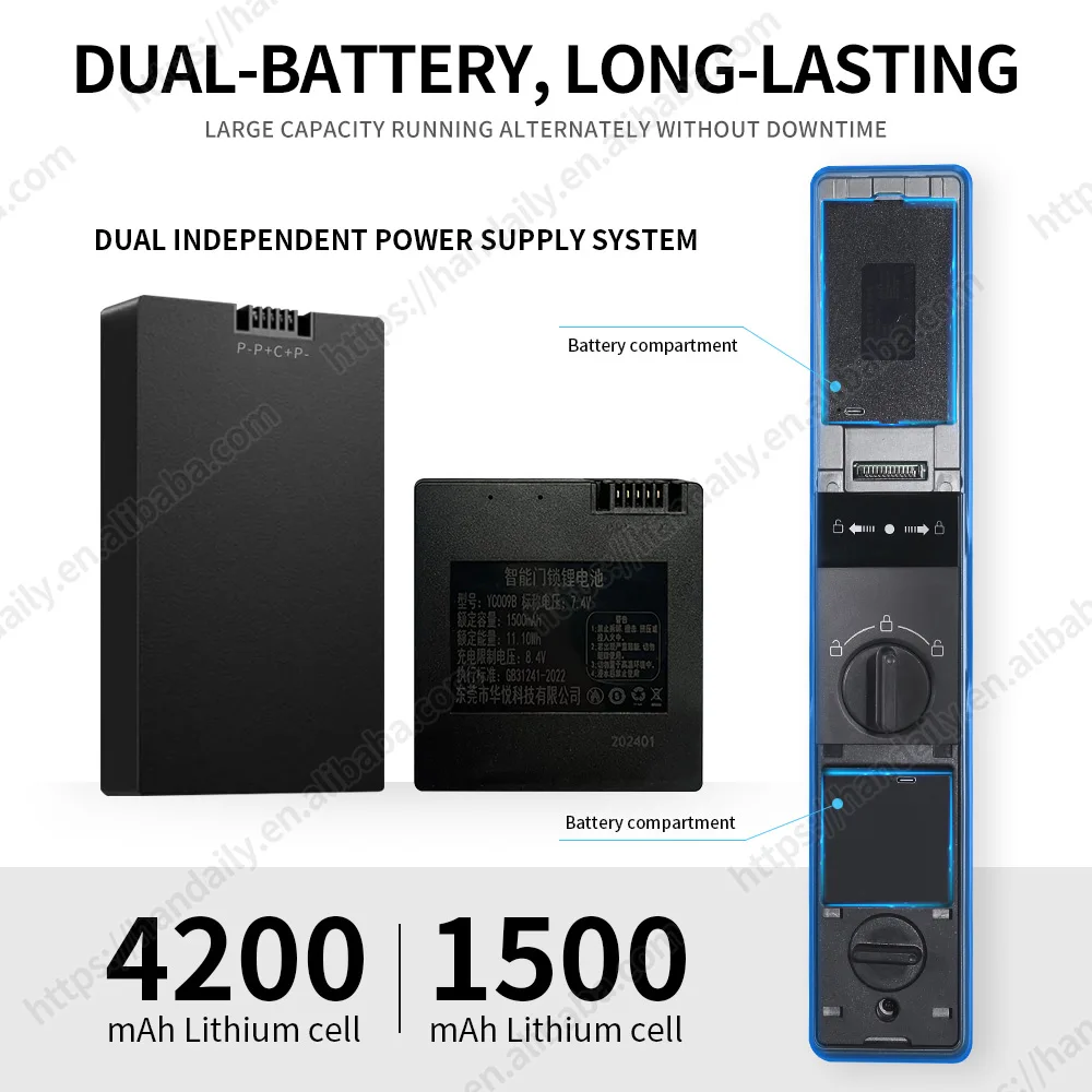 Smart Door Lock Face Recognition Automatic Digital Lock Dual Camera WiFi Fingerprint Card Key unlock Support Video Intercom K12