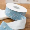 4cm - light blue denim webbing 1 yard (10 yards/roll)
