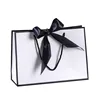 White with black box edge
