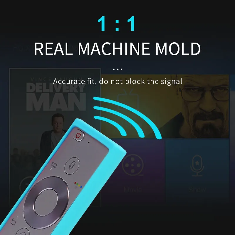 High Quality Silicone Protective Cover for Samsung Remote Controls Carefully Selected for Waterproof Function