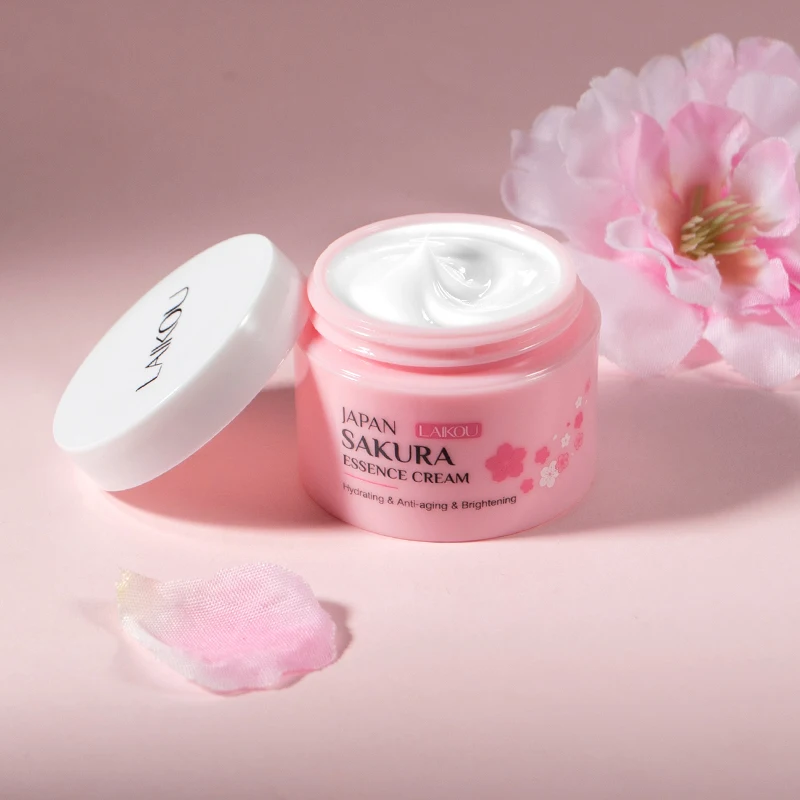 LAIKOU Japan Sakura Essence Cream 25g - Anti-Aging Moisturizer for