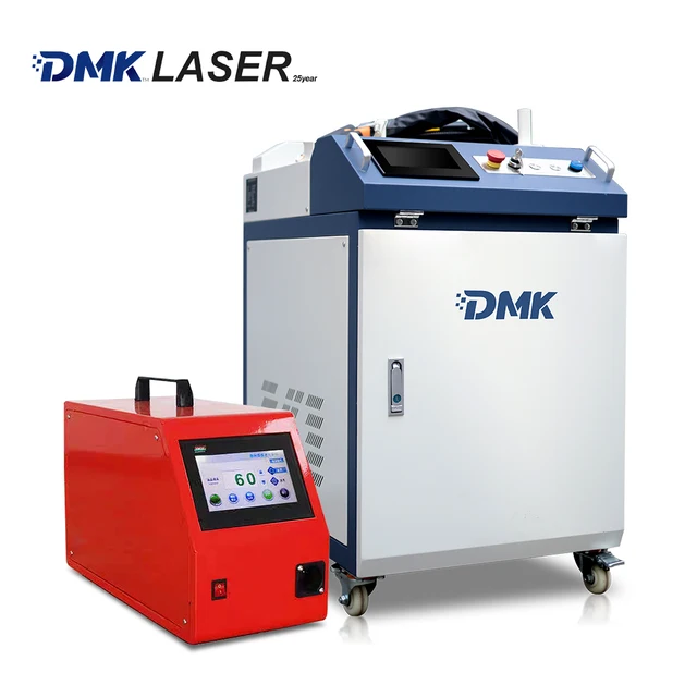 DMK 3-in-1 laser head  Multifunction Fiber Laser Cutting+Cleaning+Welding Portable Machine