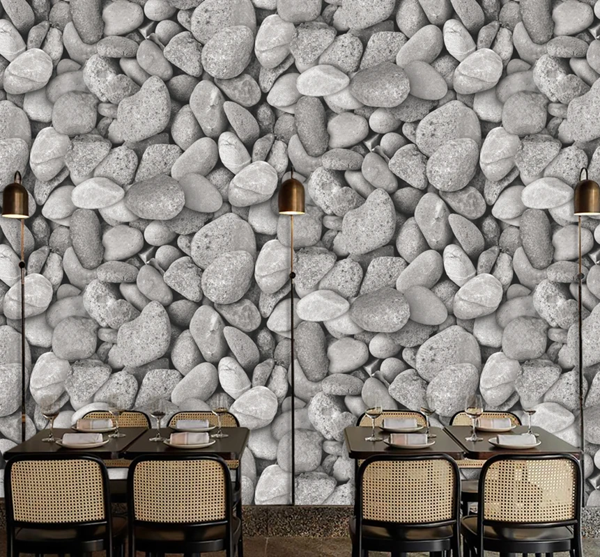 Coffee Shop Decoration Beautiful Nature Stone Design 3d Wallpaper Wall  Covering - Buy Stone Design 3d Wallpaper Wall Covering,Beautiful Nature Wallpaper  Wall Covering,Coffee Shop 3d Wall Covering Product on 