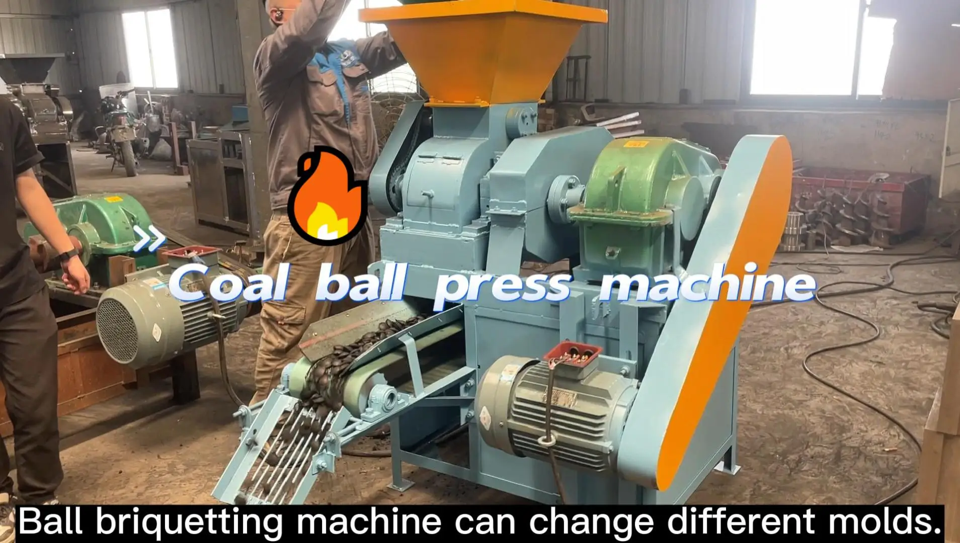 China Best Selling Manual Used Bituminous Coal Bauxite Pressure Ball