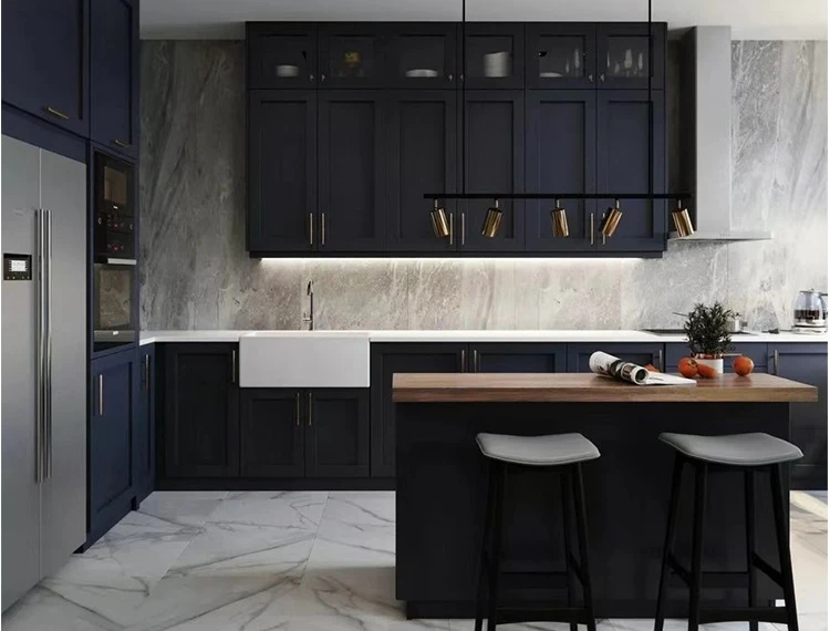 Shop Our Professional Manufacture of Dark Black MDF Cabinets