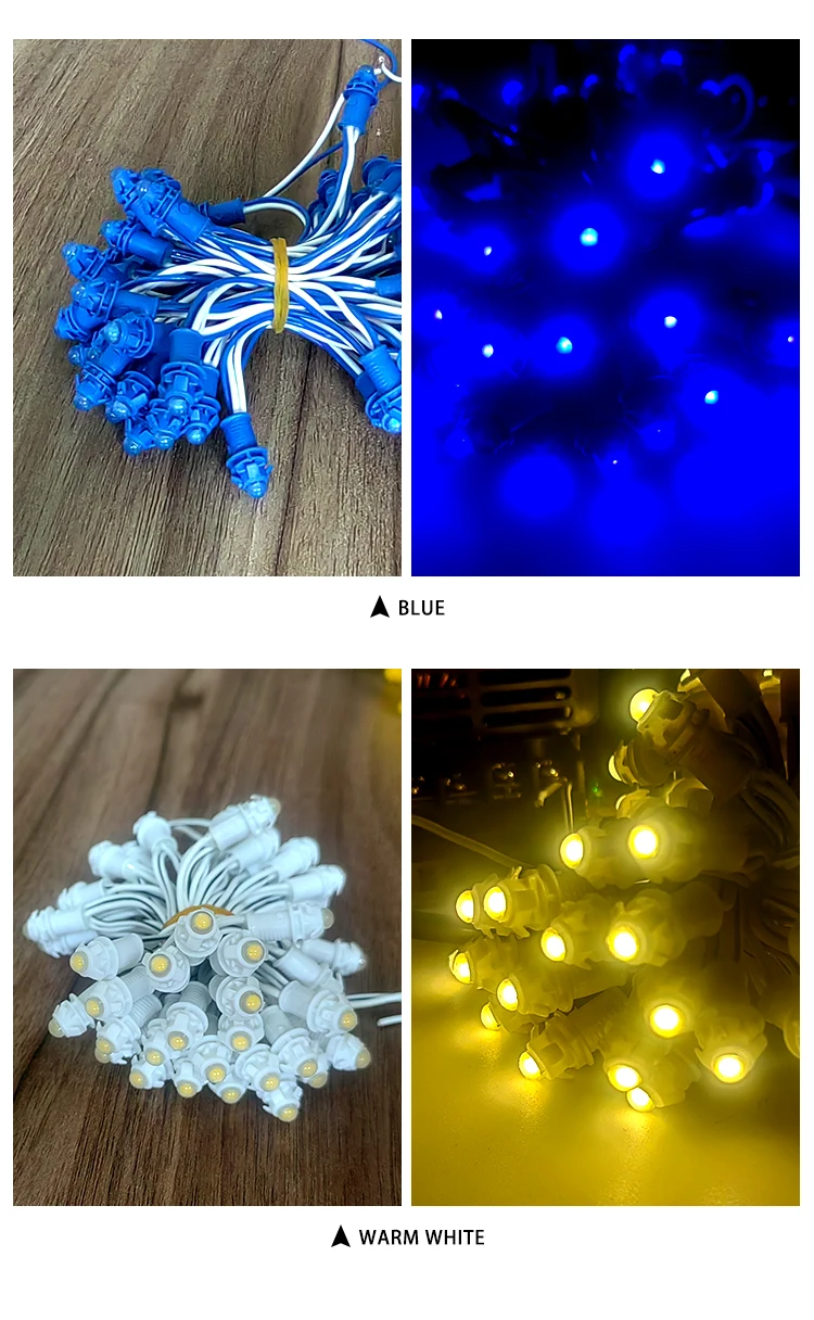 100pcs/lot 9mm Led Pixel Module String Light Dc5v Ip65 Waterproof