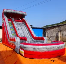 China supplier water slide inflatable for adults outdoor mini inflatable water slides games