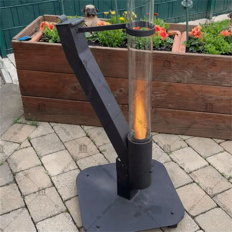 Modern Eco-Friendly Wood Pellet Outdoor Patio Heater OEM Wholesale