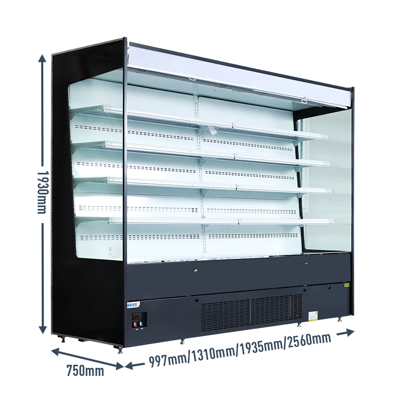 SUPERSNOW Retail Refrigeration Equipment Display Open Cooler