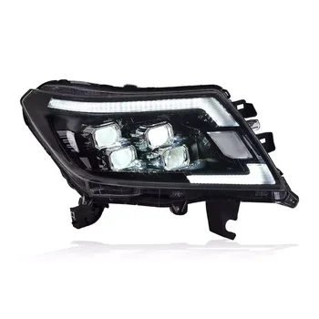 Headlight for Navara LED Headlights 2014-2021 NP300 Head Lamp Car Styling DRL Signal Projector Lens Auto Accessories Lights