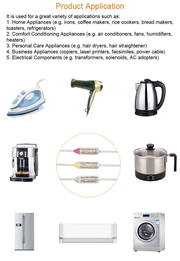 Baile Ry130-2 130c Degree Celsius Tf 130 10a 250v Temperature Thermal ...