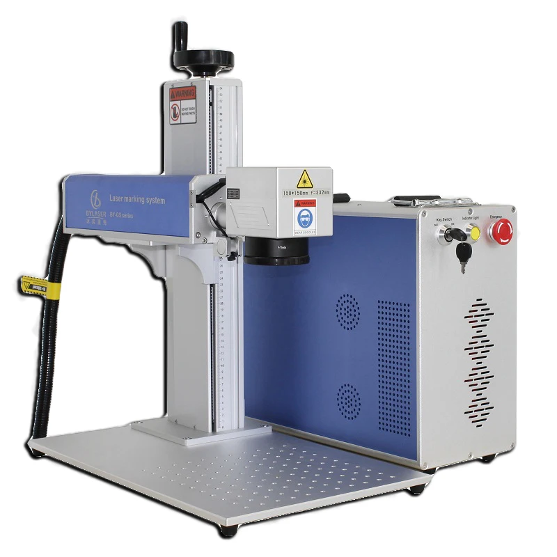 Low Price 3D mopa color galvo fiber laser marking engraving machines with 20w 30w 50w 60w 80w 100w jpt m7 ipg Raycus max rotary