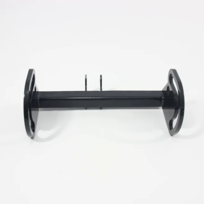 Factory OEM Sheet Metal Fabrication Cutting Bending Welding Carbon Steel Square Tube Black Powder Coated Mount Bracket