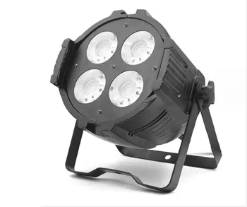 4x50W Warm White Cool White 2in1 200W Cob LED Par Wash Stage Studio DMX Light