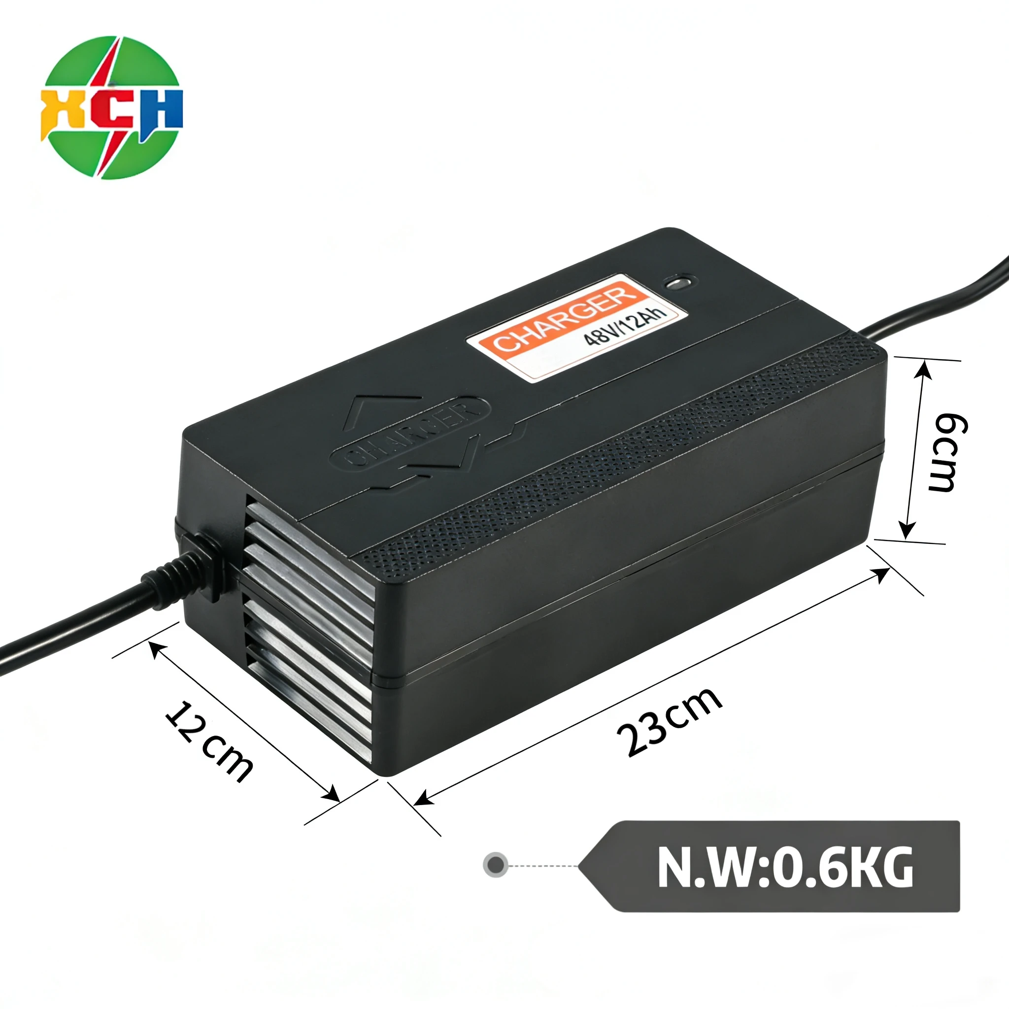 Smart 48V12Ah Lead-Acid Battery Charger with 58.8V Output with