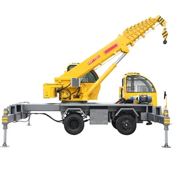 New 6 tons self-made crane 4x4 truck crane telescopic truck crane for Sale