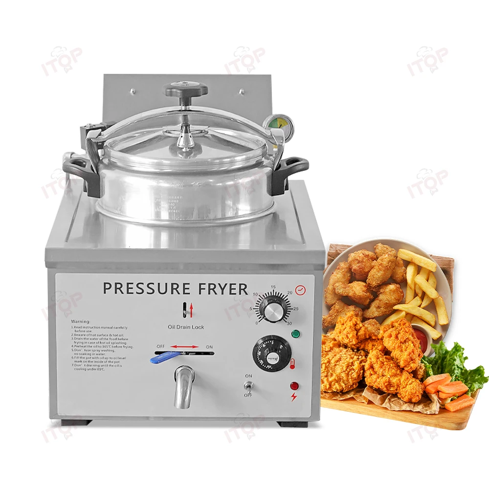 Pressure Fryer Chicken Express Frying Pot for Restaurant