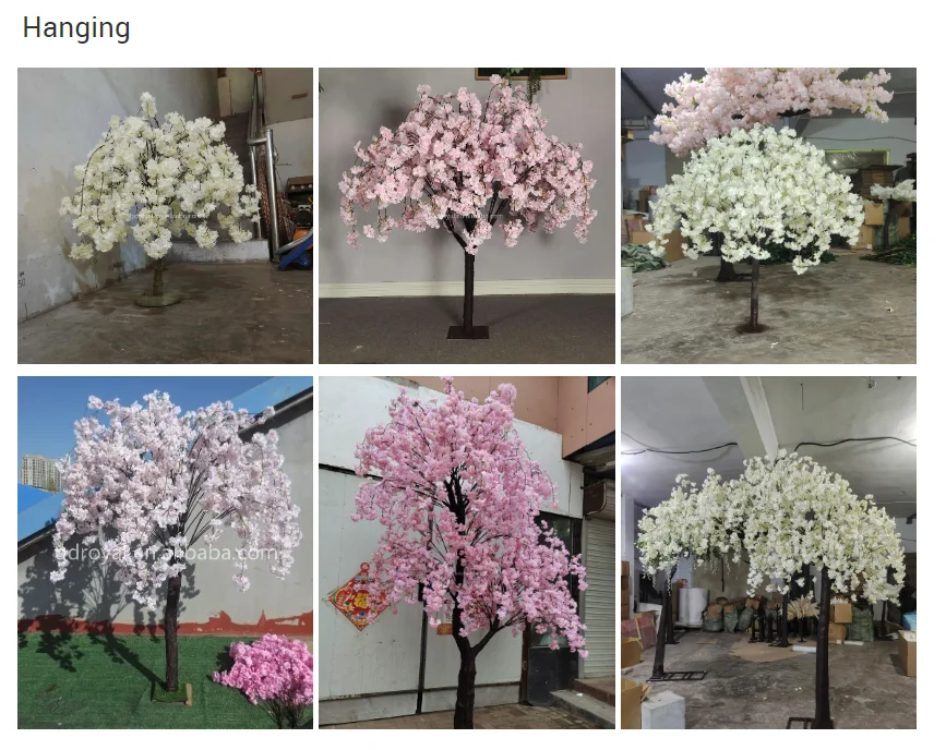 2m 2.5m 3.0m Wholesale Cherry Blossom Tree Wedding Table Tree ...