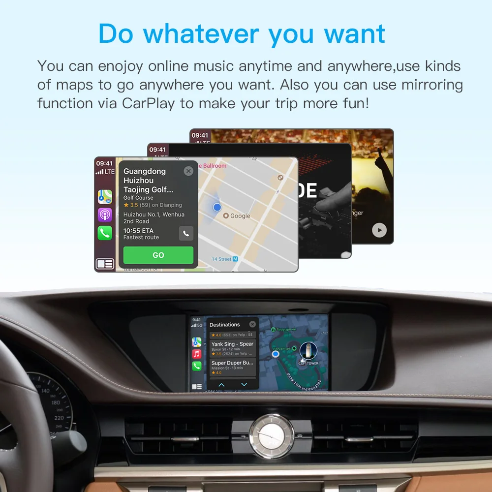 Carabc Carplay For Lexus Ux200/ux250h/is300/is350/ct200h/rx350/rx350