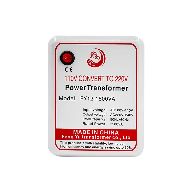 110v to 220v Power Transformer Customized Power transformers for Various Household Appliances