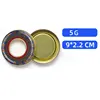 Azul, 5g (D9*H2cm), 300 unidades/caja