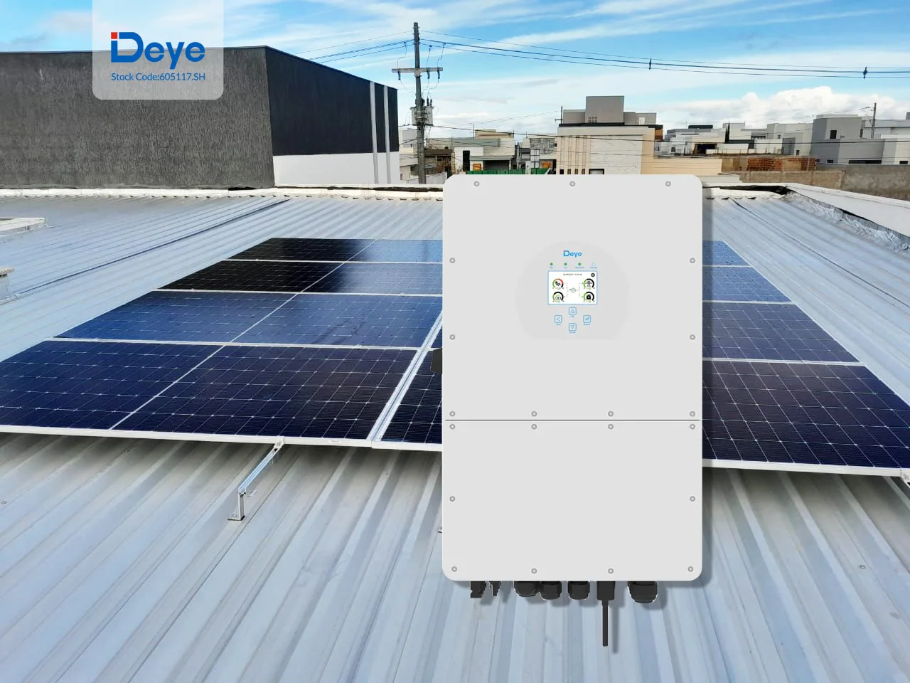 Deye High Voltage Hybrid Solar Inverter 6kw 3 Phase Sun-6k-sg01hp3-eu ...